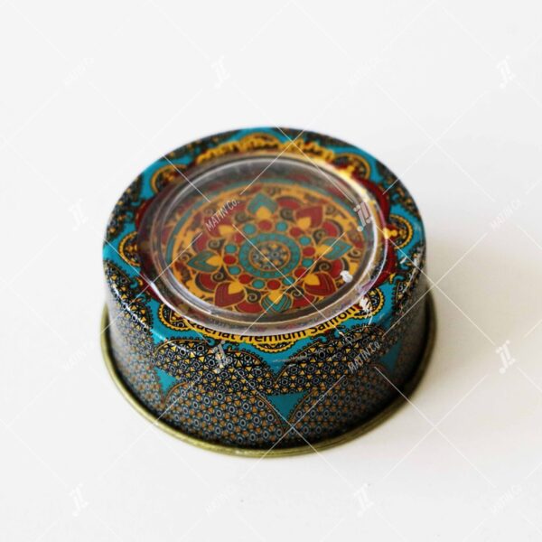 tin saffron container-1 gram