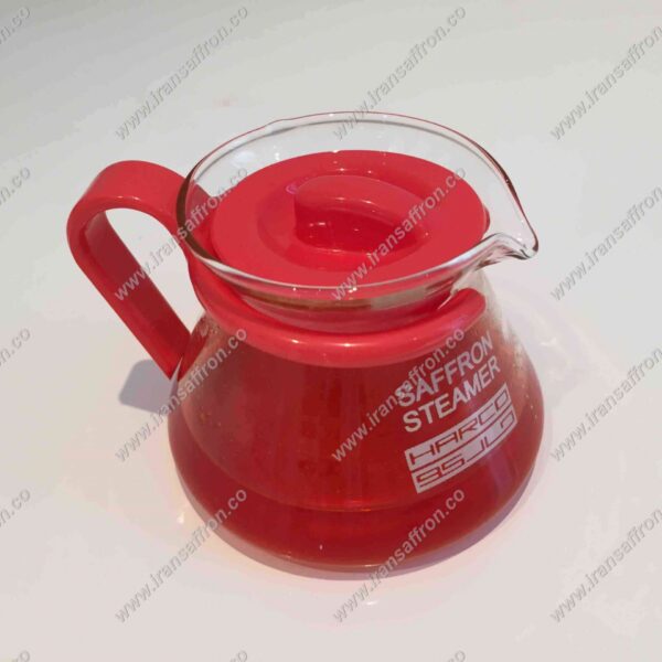 Electric Pyrex Saffron teapot