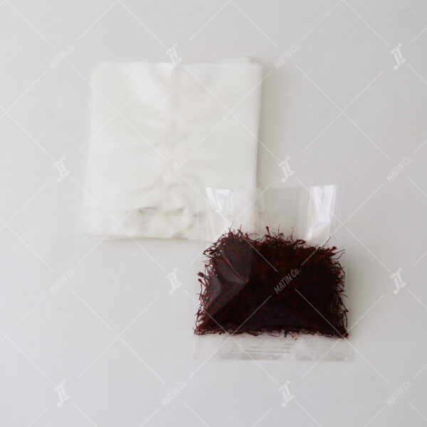 Plastic for Saffron packaging-gram