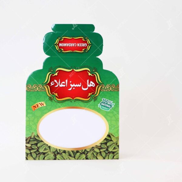 Pocket for cardamom packaging